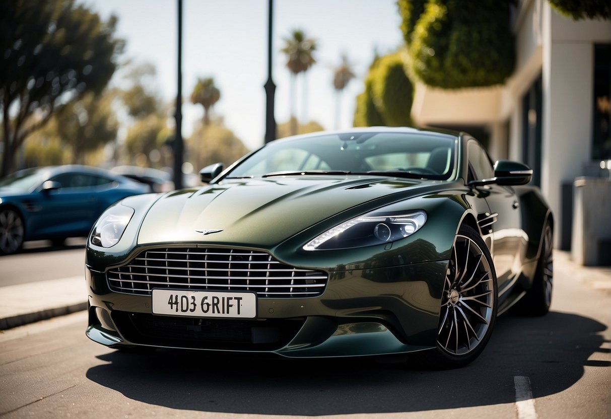 An Aston Martin rental service in Adelaide offers additional services and enhancements